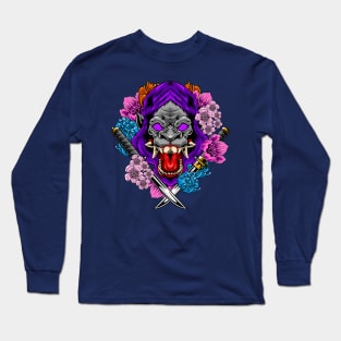 Japanese Animal - The Mad Gorilla Long Sleeve T-Shirt